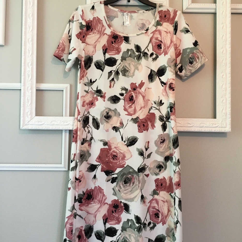 Honey and Lace Auburn Dress